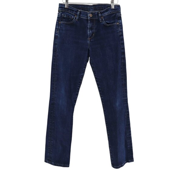Citizens Of Humanity Elson Straight-Leg Jeans Women 27 Blue Y2K Classic Everyday - Picture 2 of 9